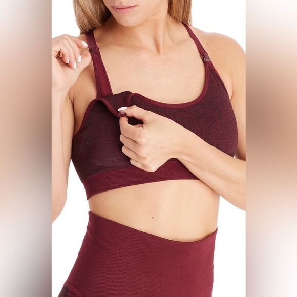 NEW Modern Eternity Seamless Nursing Sports Bra size Small - Picture 3 of 7